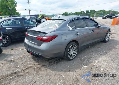 2020 Infiniti Q50 Luxe из США, поврежденный, VIN JN1EV7AP1LM207170